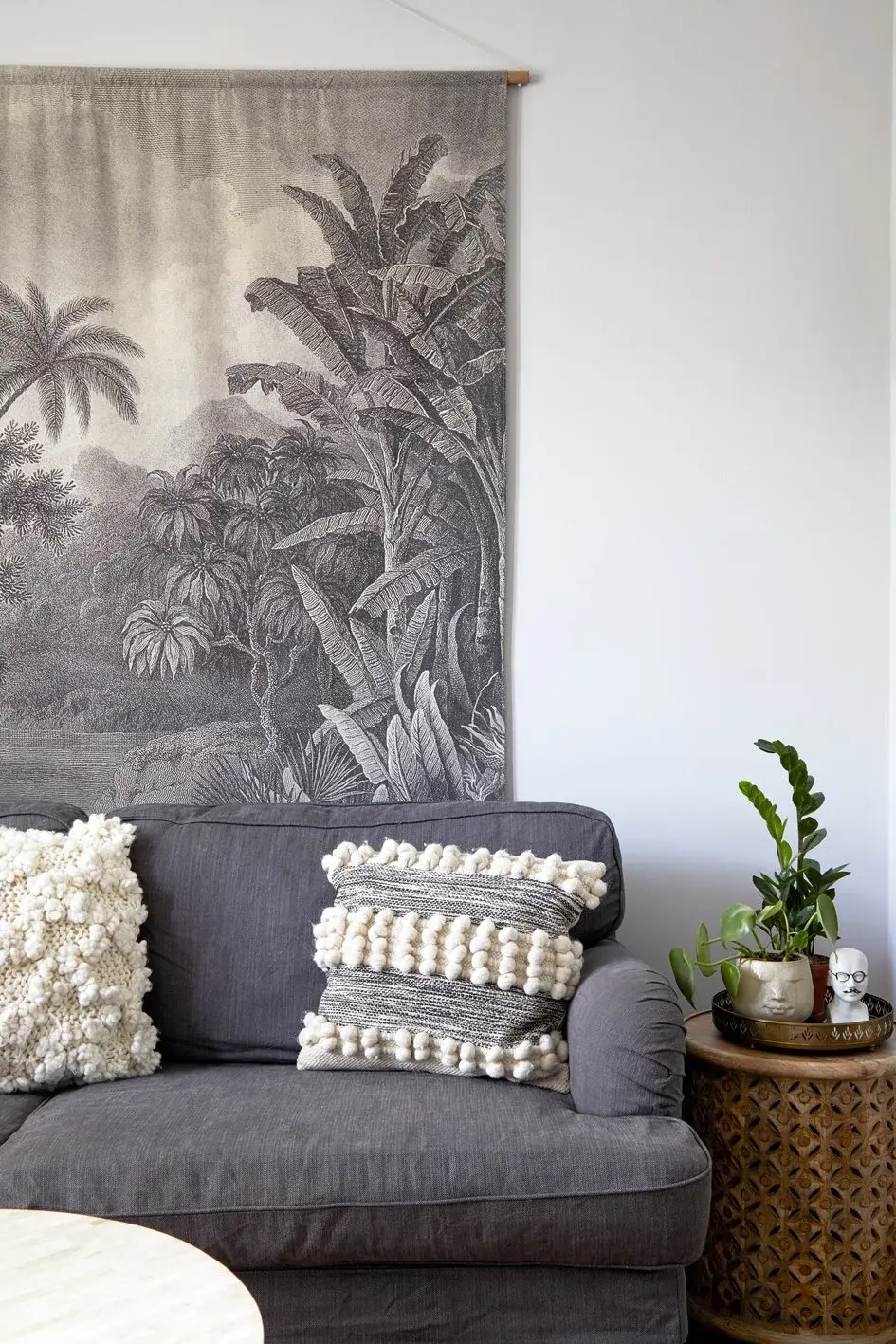 Living room in the Brixton Townhouse, Brixton, London SW9 — interior design by Born & Bred Studio