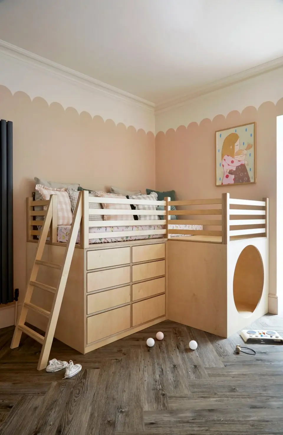 Playroom in the Crouch End Victorian Terrace, Crouch End, London N8 — interior design by Born & Bred Studio