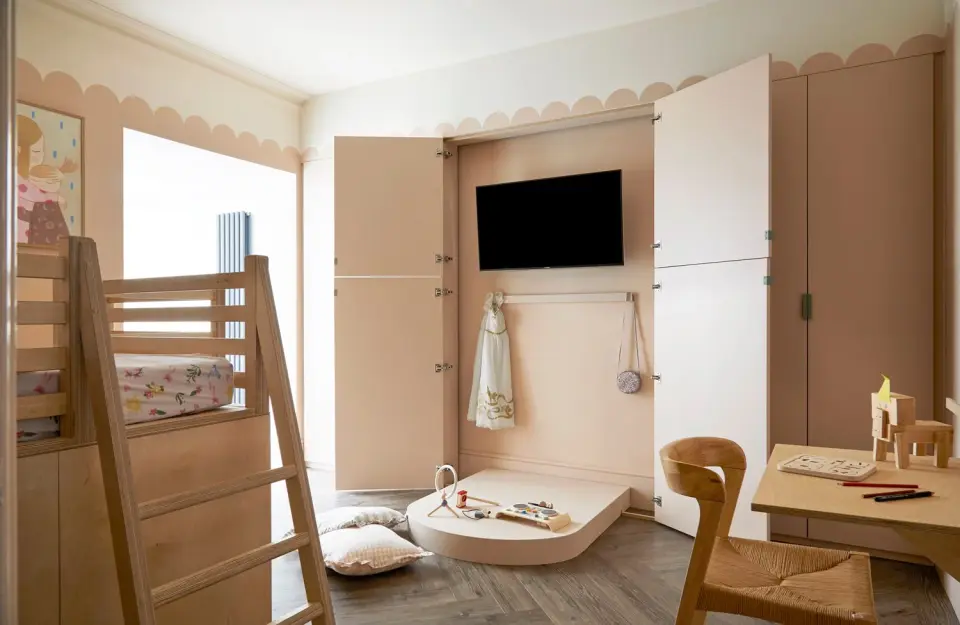Playroom in the Crouch End Victorian Terrace, Crouch End, London N8 — interior design by Born & Bred Studio