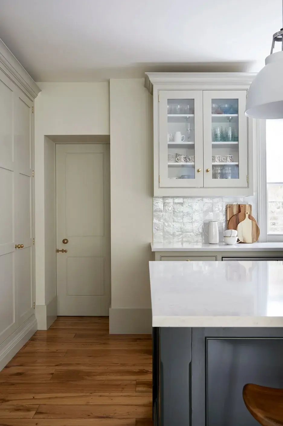 Kitchen in the Dartmouth Park Townhouse, Dartmouth Park, London NW5 — interior design by Born & Bred Studio