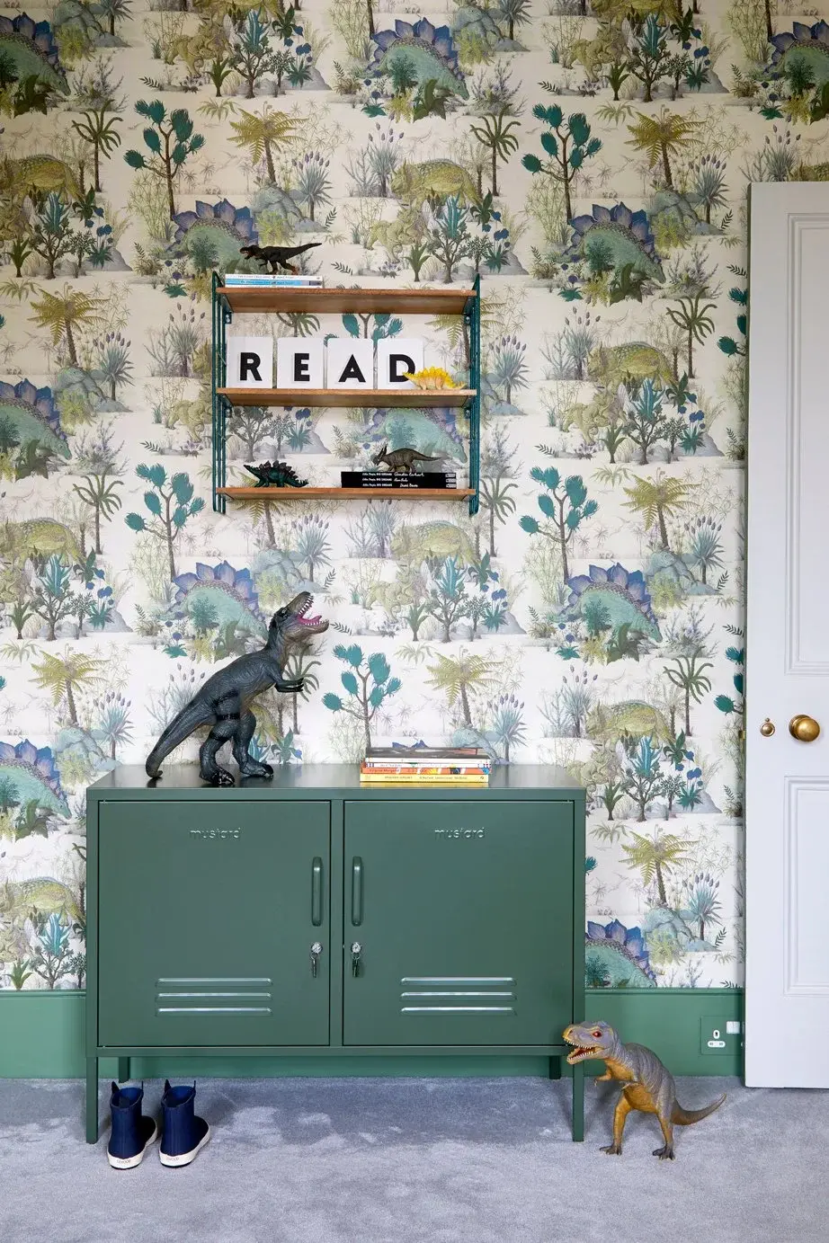 Styling detail in the Dartmouth Park Townhouse, Dartmouth Park, London NW5 — interior design by Born & Bred Studio
