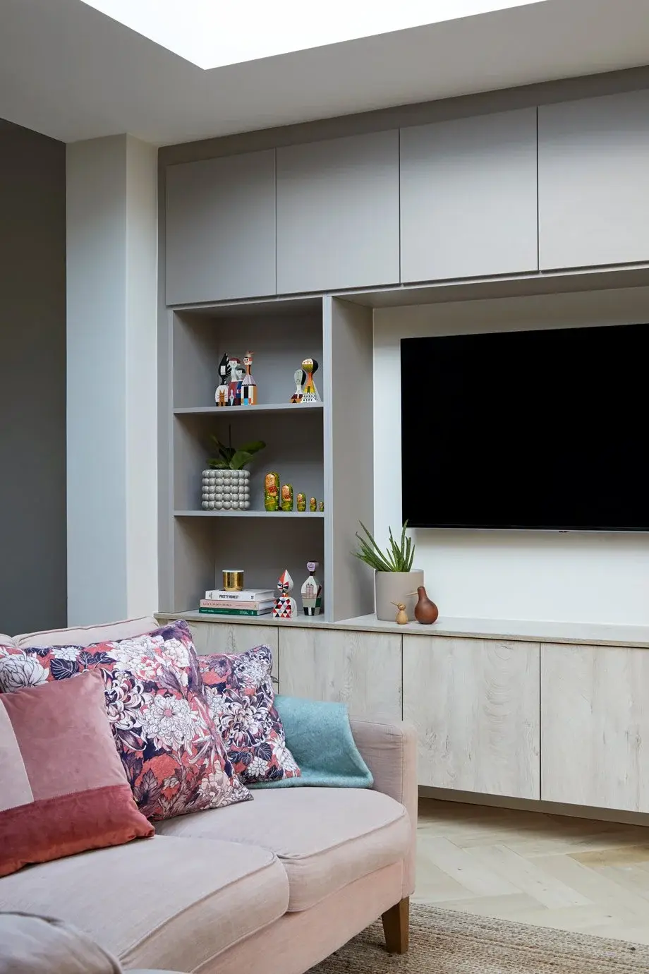 Living room in the Harrow on the Hill Victorian Semi, Harrow on the Hill, HA1 — interior design by Born & Bred Studio