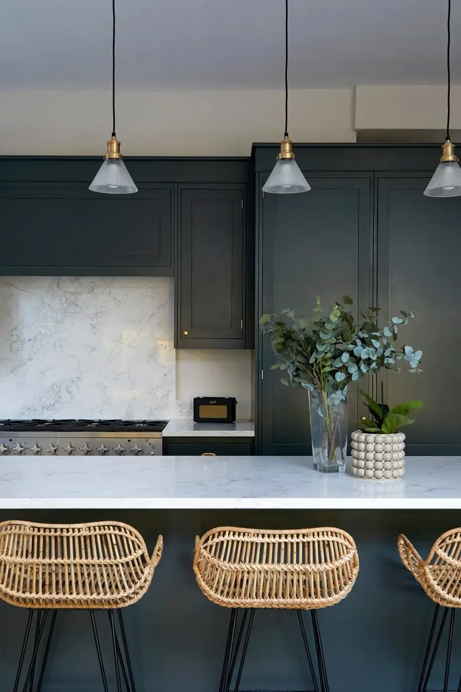 Kitchen in the Harrow on the Hill Victorian Semi, Harrow on the Hill, HA1 — interior design by Born & Bred Studio