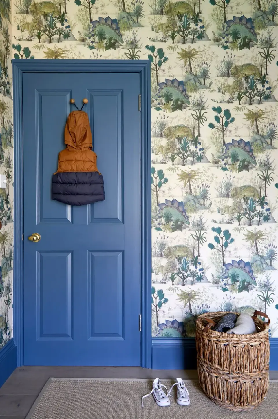 Child’s bedroom in the Kensal Green Victorian House, Kensal Green, London NW10 — interior design by Born & Bred Studio
