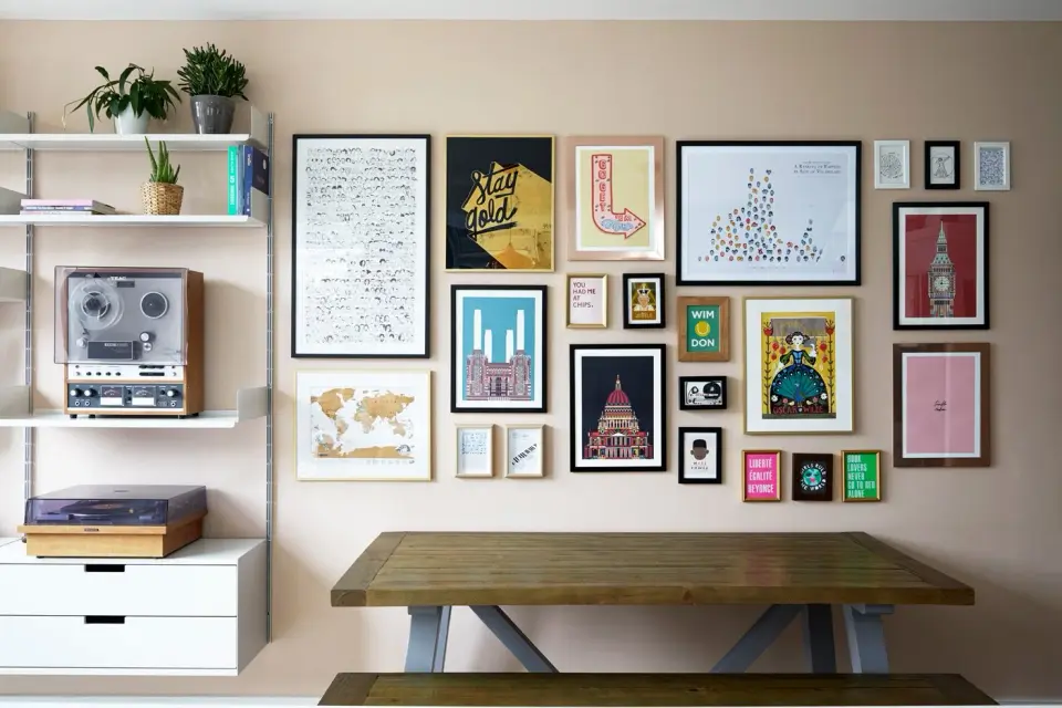 Interior of the Kensal Rise Victorian House, Kensal Rise, London NW10, designed by Born & Bred Studio