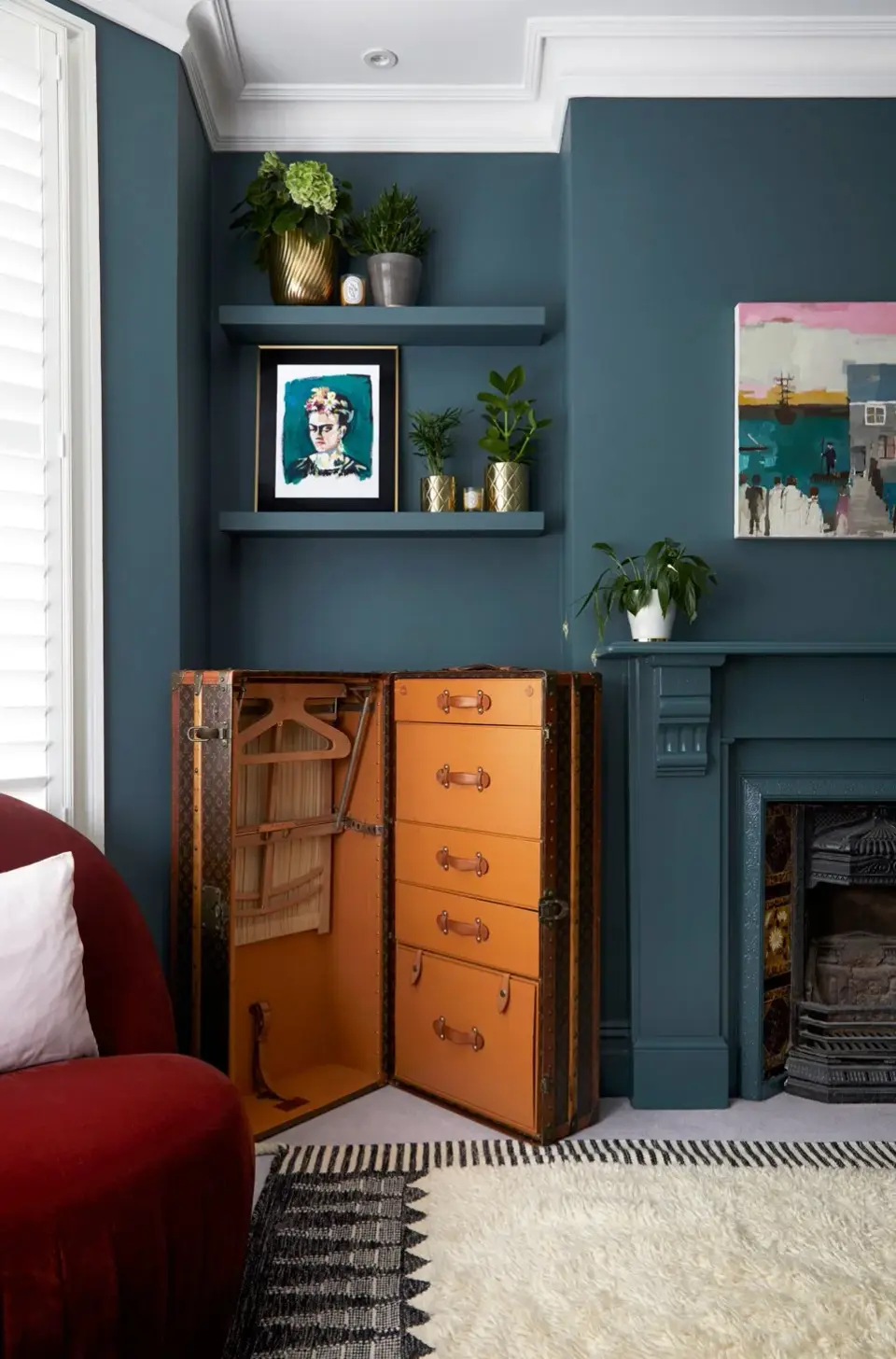 Interior of the Kensal Rise Victorian House, Kensal Rise, London NW10, designed by Born & Bred Studio
