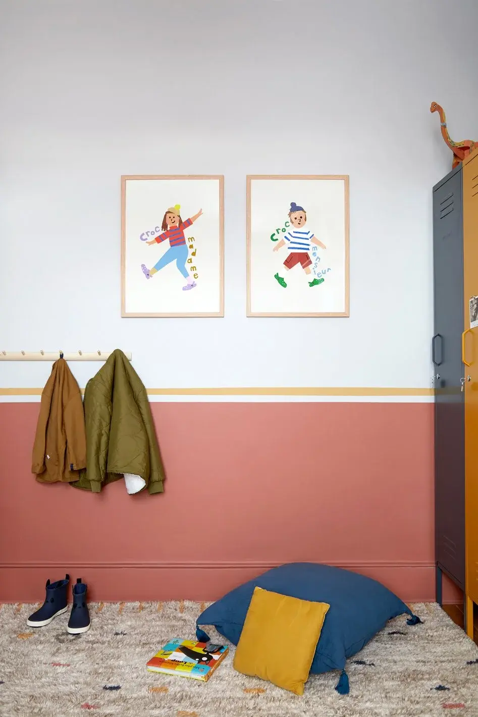 Child’s bedroom in the Kentish Town Victorian Flat, Kentish Town, London NW5 — interior design by Born & Bred Studio