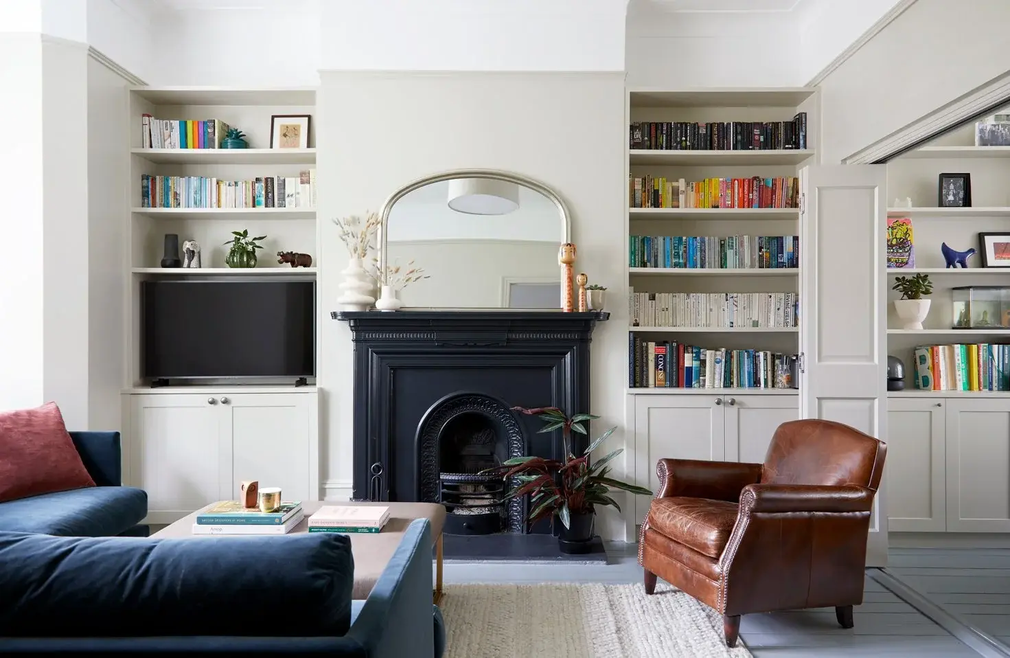 Interior of the Muswell Hill Edwardian House, Muswell Hill, London N10, designed by Born & Bred Studio
