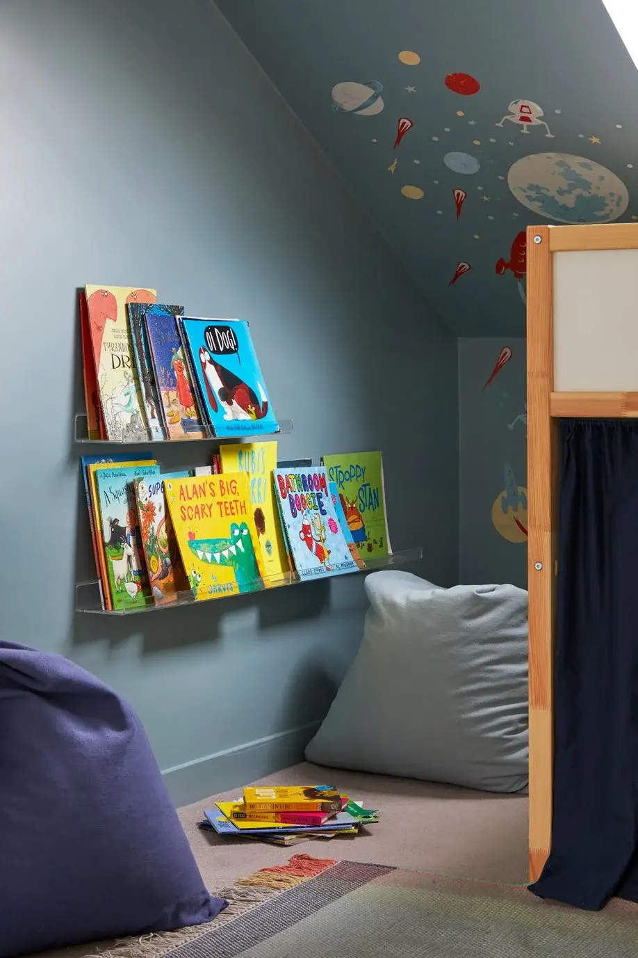 Child’s bedroom in the Muswell Hill Edwardian House, Muswell Hill, London N10 — interior design by Born & Bred Studio
