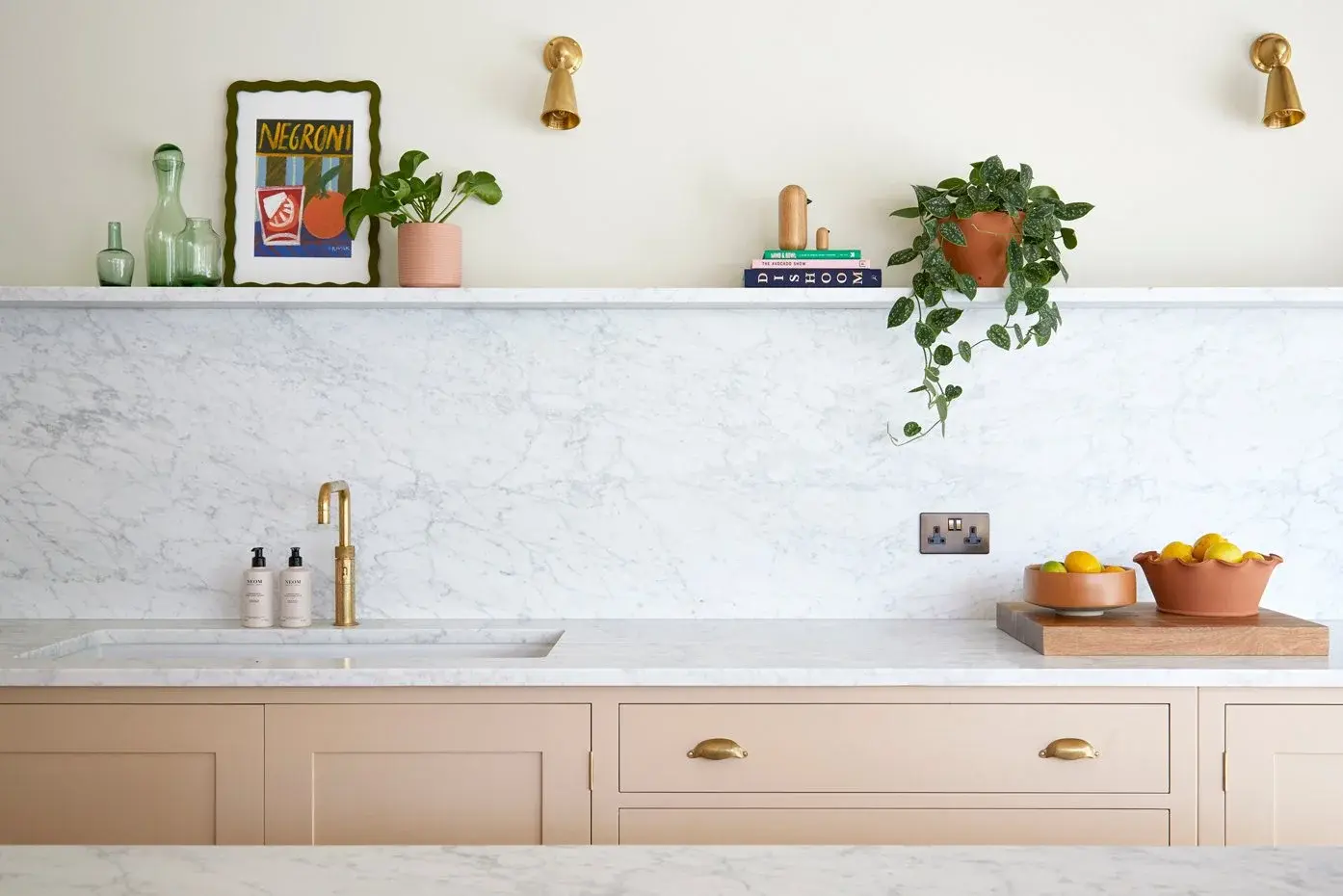 Kitchen in the Muswell Hill Victorian Villa, Muswell Hill, London N10 — interior design by Born & Bred Studio
