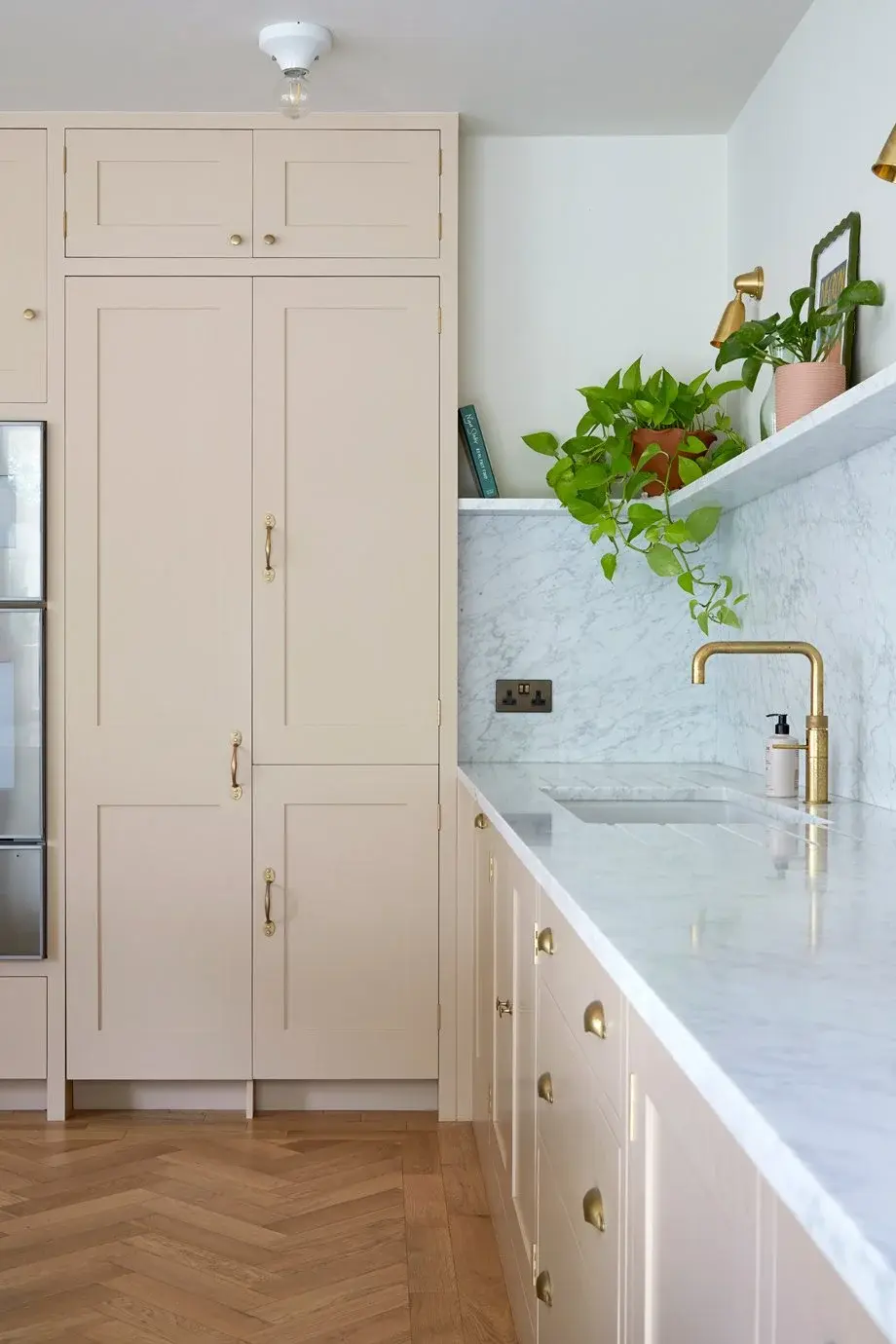 Kitchen in the Muswell Hill Victorian Villa, Muswell Hill, London N10 — interior design by Born & Bred Studio