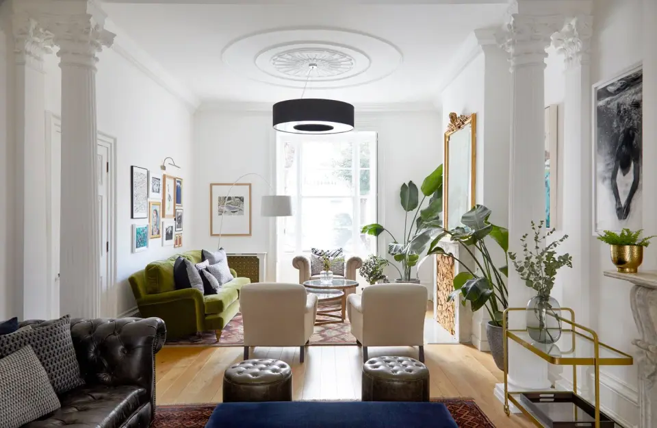 Notting Hill Townhouse — interior designed by Born & Bred Studio