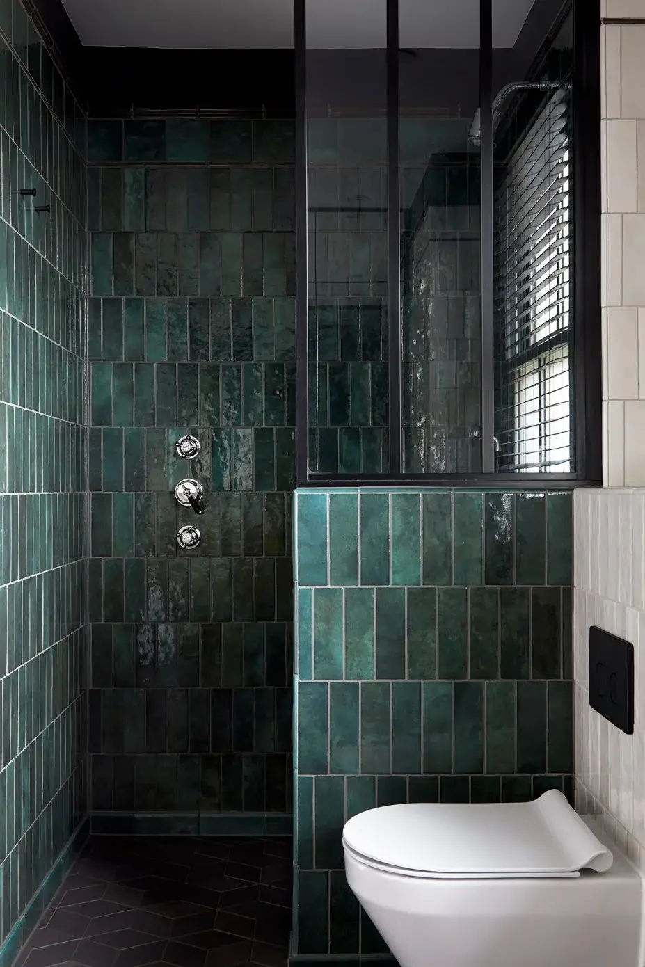 Bathroom in the Queen’s Park Victorian Villa Bathroom, Queen’s Park, London NW6 — interior design by Born & Bred Studio