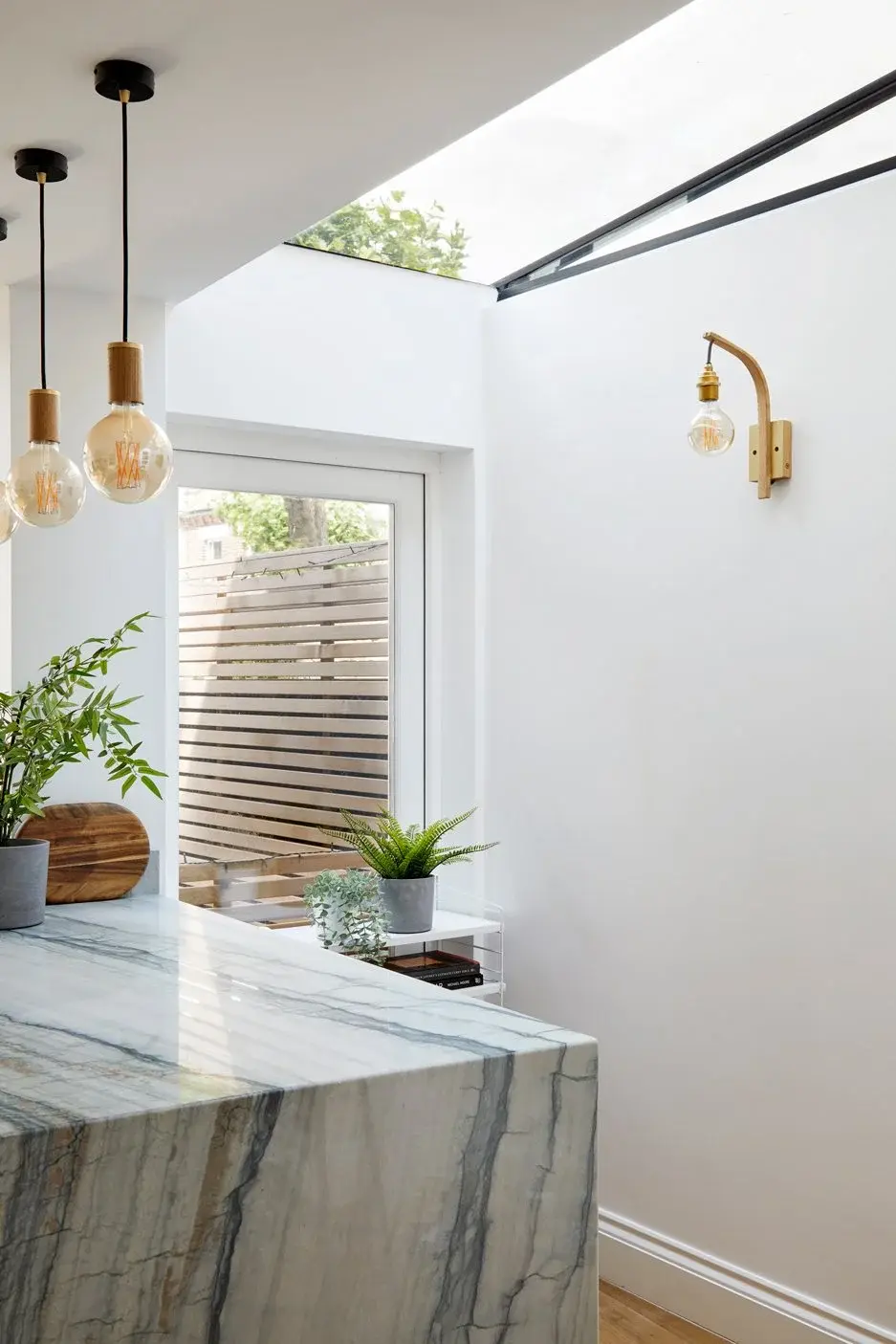 Kitchen in the Queen’s Park Workers’ Cottage, Queen’s Park, London W9 — interior design by Born & Bred Studio