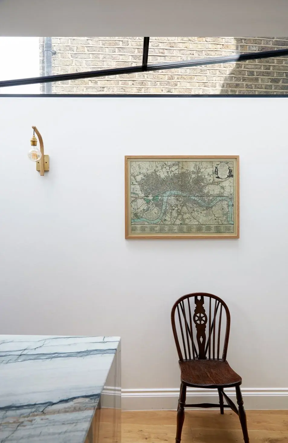 Interior of the Queen’s Park Workers’ Cottage, Queen’s Park, London W9, designed by Born & Bred Studio