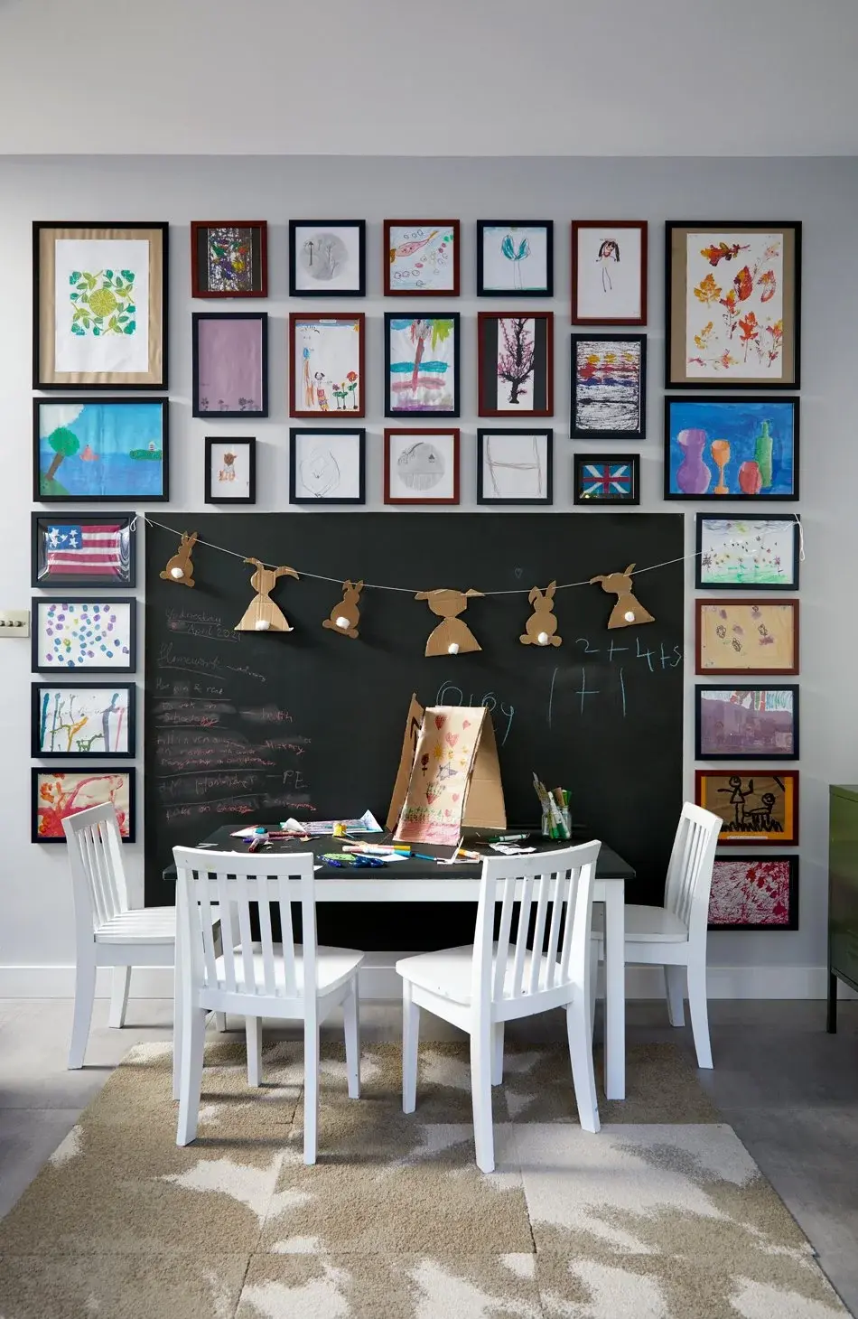 Interior of the St John’s Wood Townhouse, St John’s Wood, London NW8, designed by Born & Bred Studio