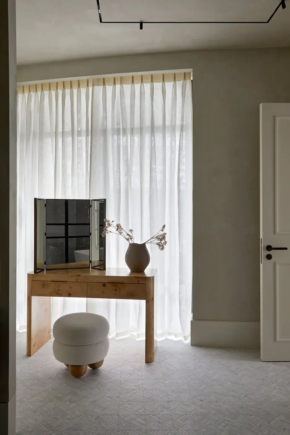 Bathroom in the The Whiteley, Bayswater, Bayswater, London W2 — interior design by Born & Bred Studio