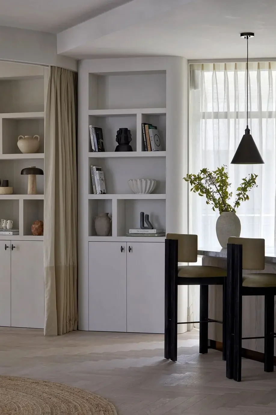 Interior of the The Whiteley, Bayswater, Bayswater, London W2, designed by Born & Bred Studio