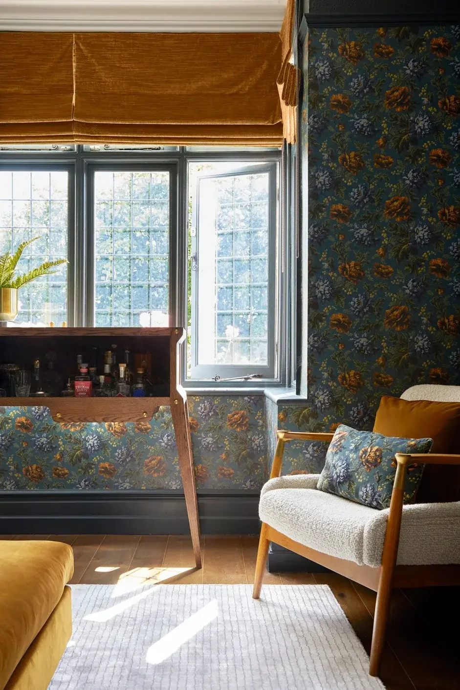 Bedroom in the Upminster 1930s House, Upminster, Essex RM14 — interior design by Born & Bred Studio